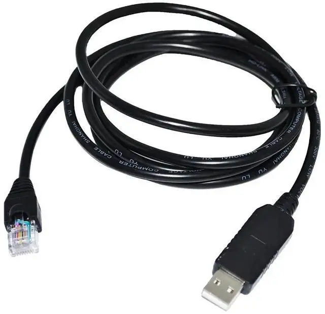Alt view image 2 of 6 - FTDI FT232RL CHIP USB TO RJ45 PLUG RS422 CONVERTER DSV-CABV PROGRAMMING CABLE FOR MITSUBISHI MR-J4 J3 SERVO AMPLIFIER TO PC 3M Length