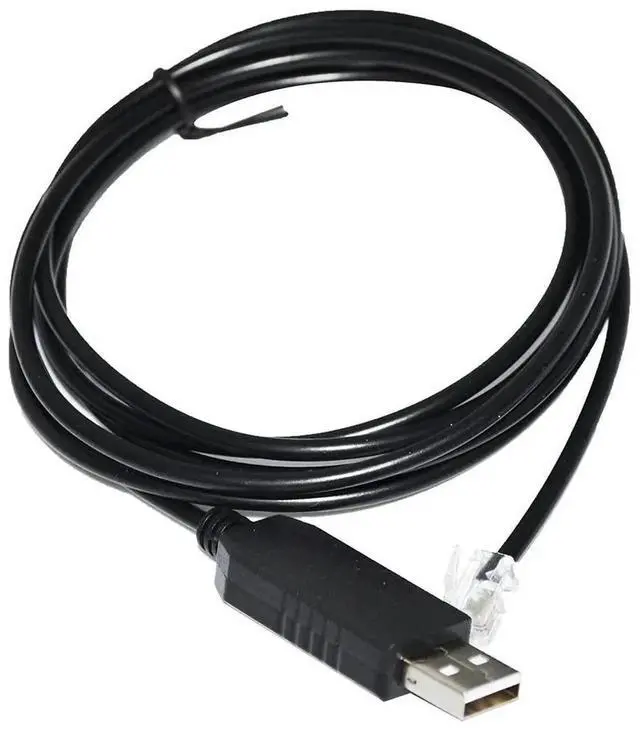 Main image of FTDI USB TO RJ9 RJ11 4P4C ASIAIR DIRECT TO IOPTRON EQUATORIAL CABLE I/O HC HAND CONTROLLER FOR IEQ30 IEQ45 ZEQ25 CEM60 CEM25P 5M Length
