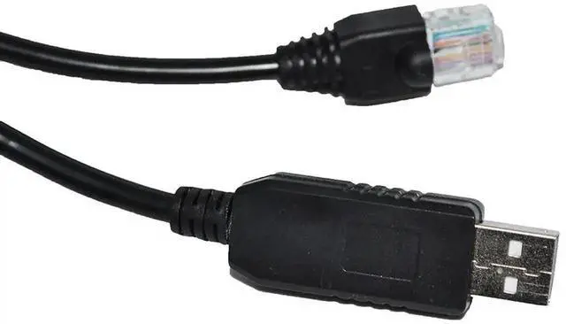 Alt view image 6 of 6 - INDUSTRIAL FTDI FT232RL CHIP USB TO RJ45 PLUG ADAPTER RS485 SERIAL COMMUNICATION CABLE FOR HORIBA STEC S600 S48 300HMT MFC TO PC 0.8M Length(1.8M Length)