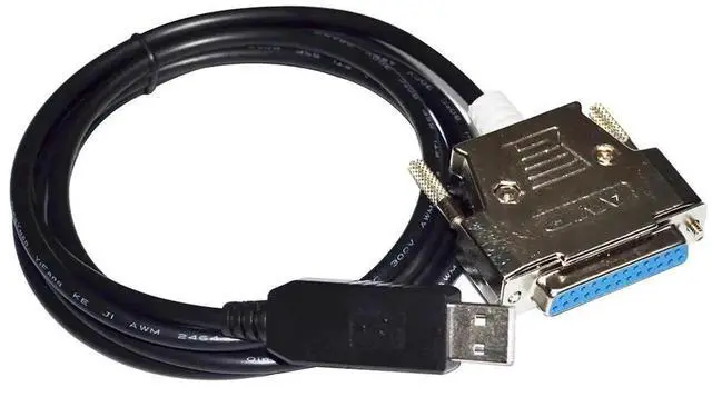 Alt view image 5 of 6 - FT232RL RS232 USB TO D-SUB 25PIN DB25 FEMALE ADAPTER SERIAL COMMUNICATION CABLE FOR BIO-TEK AUTOMATIC MICROPLATE READER PN 75053 0.8M Length(1.8M Length)