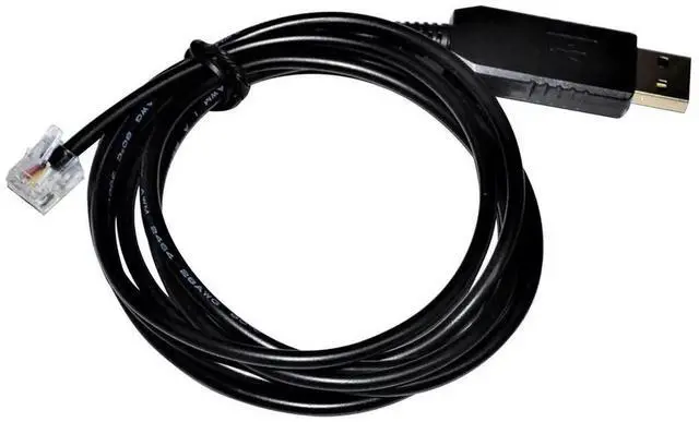 Main image of FTDI FT232RL CHIP USB TO RJ11 RJ12 ADAPTER RS232/RS485 CONVERTER SERIAL COMMUNICATION CABLE FOR NORD DRIVE / FREQUENCY INVERTER (RS232 Signal) 5M Length