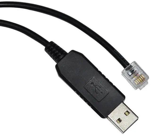 Alt view image 6 of 6 - FTDI FT232RL CHIP USB TO RJ11 RJ12 ADAPTER RS232/RS485 CONVERTER SERIAL COMMUNICATION CABLE FOR NORD DRIVE / FREQUENCY INVERTER (RS232 Signal) 5M Length