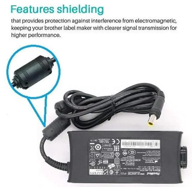 Alt view image 3 of 4 - AC DC Adapter for Resmed S10 Series ResMed Airsense 10 Air Sense S10 AirCurve 10 Series CPAP and BiPAP Machines,90W Resmed S10 370001 Replacement Power Supply Cord Cable Charger