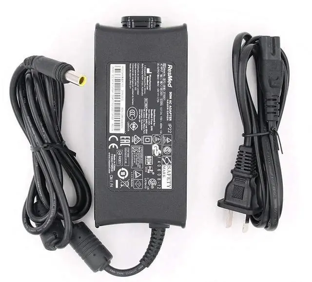 Main image of AC DC Adapter for Resmed S10 Series ResMed Airsense 10 Air Sense S10 AirCurve 10 Series CPAP and BiPAP Machines,90W Resmed S10 370001 Replacement Power Supply Cord Cable Charger