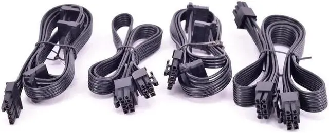 Main image of For Cooler Master Silent Pro M2 1500W 1000W 850W Modular PCIe 6Pin to 8Pin 6+2 Pin 5Pin Peripheral 4Pin SATA Power Supply Cable