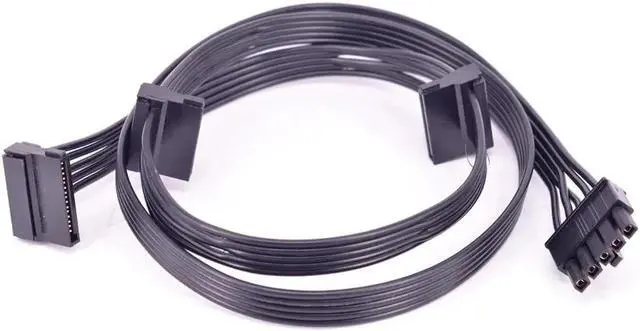 Alt view image 3 of 5 - For Cooler Master Silent Pro M2 1500W 1000W 850W Modular PCIe 6Pin to 8Pin 6+2 Pin 5Pin Peripheral 4Pin SATA Power Supply Cable
