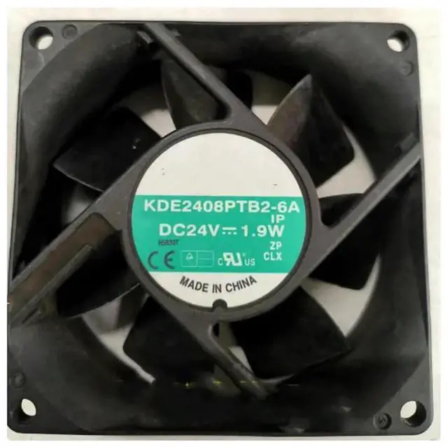 Main image of Fan KDE2408PTB2-6A 24V 1.9W 8cm 8025 2 wire