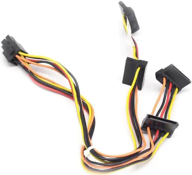 Alt view image 2 of 5 - FOR Dell Optiplex 7020 9020 T1700 MT Desktop PC 5-pin 4-Drop SATA Power Cable 0CR9TD CR9TD