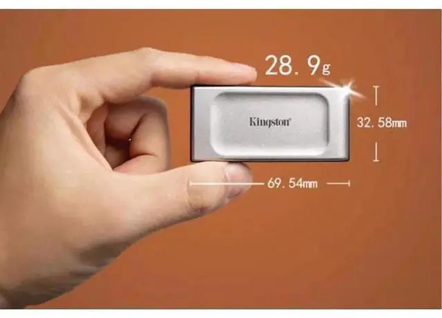 Alt view image 6 of 6 - XS2000 2TB mobile SSD Type-C high-speed USB3.2 portable compact