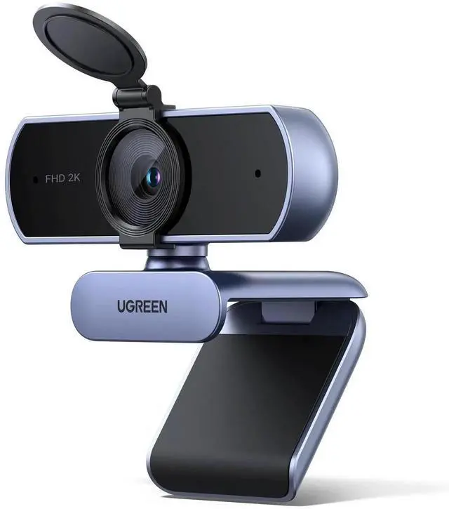 Main image of 2K Webcam, Full HD 1080P Webcam for PC, Web Camera with Autofocus, Privacy Cover, Dual Noise Cancelling Mics, Computer USB Camera for Streaming, Conferencing, Calling, Zoom, Skype, Teams