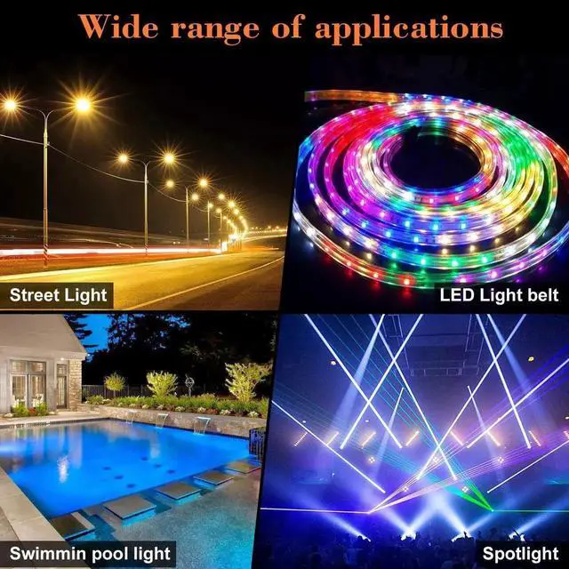 Alt view image 5 of 7 - AGPtEK Voltage Converter Transformer 110/120V to AC 12V/5A, 60-Watt Waterproof Power Supply Converter for Swimming Pool Light, Water Pump, Outdoor Light, Spotlights