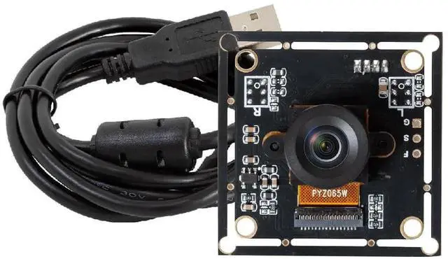 Main image of 120fps Monochrome Global Shutter USB Camera Module, 800P High Speed UVC Webcam with 130°D Wide Angle M12 Lens, for PC, Laptop, Android Devices & Raspberry Pi