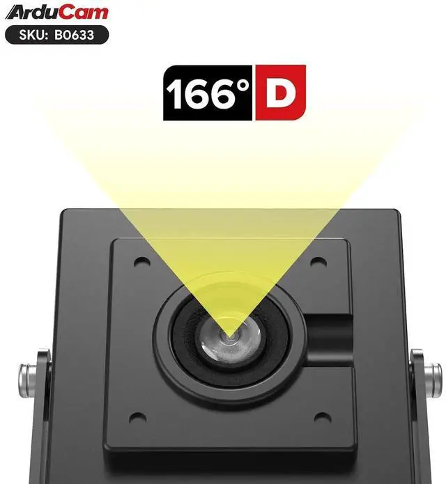 Alt view image 3 of 7 - VGA Global Shutter Color USB Camera Module, 160 FPS@QQVGA High Speed Camera, Wide Angle UVC Webcam for Windows, Linux OS