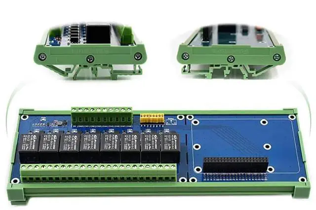 Alt view image 5 of 6 - Coowell Raspberry Pi 8 Channel Relay Module HAT for Raspberry Pi 4B+ 4B 3B+ 3B 2B+ Zero W WH Jetson Nano Help The Pi to Control Home Appliances