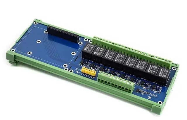 Alt view image 3 of 6 - Coowell Raspberry Pi 8 Channel Relay Module HAT for Raspberry Pi 4B+ 4B 3B+ 3B 2B+ Zero W WH Jetson Nano Help The Pi to Control Home Appliances