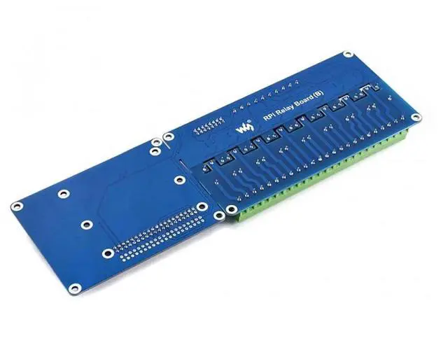 Alt view image 6 of 6 - Coowell Raspberry Pi 8 Channel Relay Module HAT for Raspberry Pi 4B+ 4B 3B+ 3B 2B+ Zero W WH Jetson Nano Help The Pi to Control Home Appliances