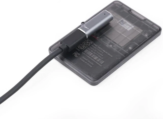 Alt view image 5 of 7 - T1000-E Magnetic Charging Data Adapter, 7.62mm 4-Pin Pogo Pin to Type-C Connector
