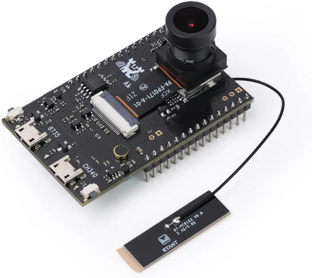 Main image of Realtek AMB82-Mini IoT AI Camera Arduino Dev. Board - Wi-Fi & Bluetooth, H264/H265 Video, 1080p Sensor, Multiple IO, Tensorflow-Lite AI