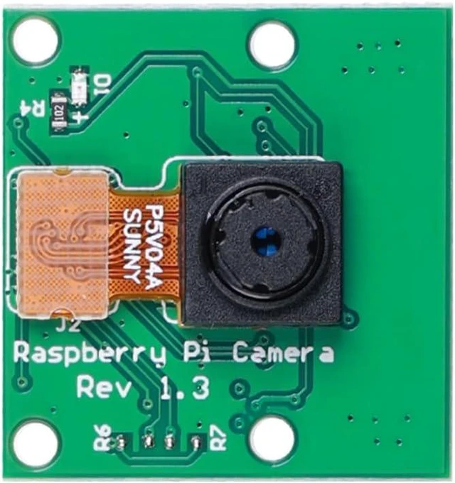 Main image of OV5647-62 FOV Camera Module for Raspberry Pi 3B+4B - Fisheye Lens, 2592 x 1944 - Suitable for Large or Night Landscape Surveillance