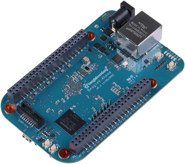 Main image of BeagleV - Ahead - RISC-V Processor IP, 4 Tops AI Acceleration, 2.4G Wi-Fi & Bluetooth 5.2, 1 Gagabit Ethernet, mikroBUS, 2X CSI, 1x HDMI, 1x DSI