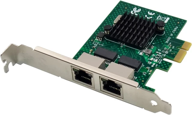 Main image of Dual-Port PCIe Gigabit Ethernet Server Adapter with NetXtreme BCM5720-2P Chipset PCI Express 1000M Network LAN Card for Windows Sever Linux Ubuntu VMware