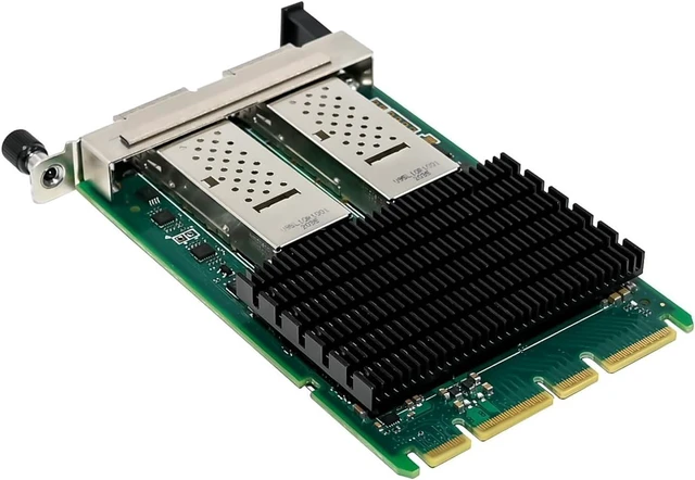 Alt view image 6 of 7 - 100Gb OCP3.0 Network Card with Intel E810 Chip,Dual-Ports NIC PCI Express Ethernet Adapter Support Windows Server/Linux/VMware (ST7388-E810 100G)