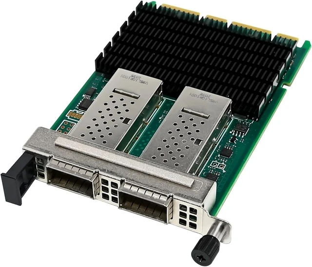 Main image of 100Gb OCP3.0 Network Card with Intel E810 Chip,Dual-Ports NIC PCI Express Ethernet Adapter Support Windows Server/Linux/VMware (ST7388-E810 100G)