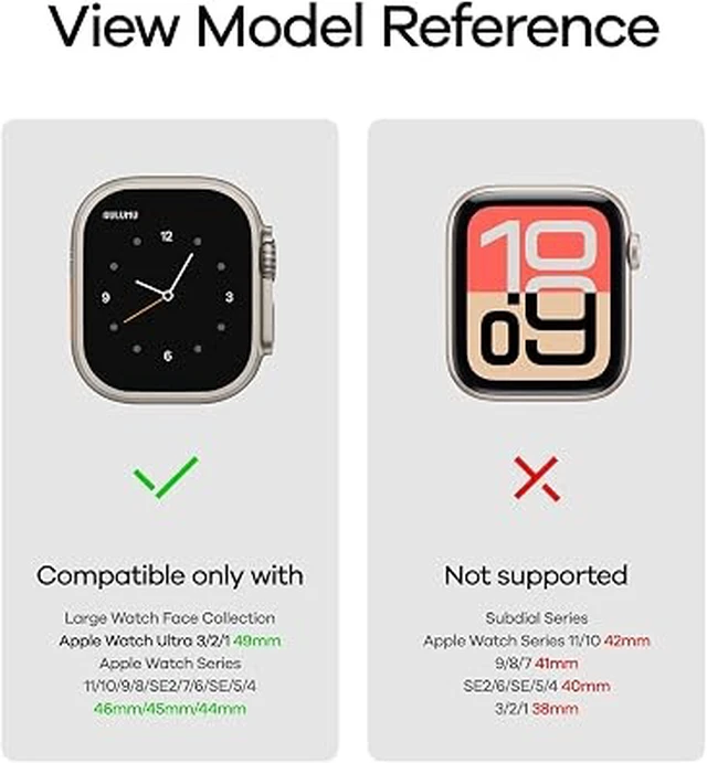 Alt view image 6 of 6 - Aulumu C01 Hi-Per Titanium Alloy Watch Band | for Apple Watch Ultra 3& Ultra 2/1 | Ultra-thin Magnetic Clasp | DLC Professional Hardening Process | iWatch Large Dial Series(49/46/45/44mm)