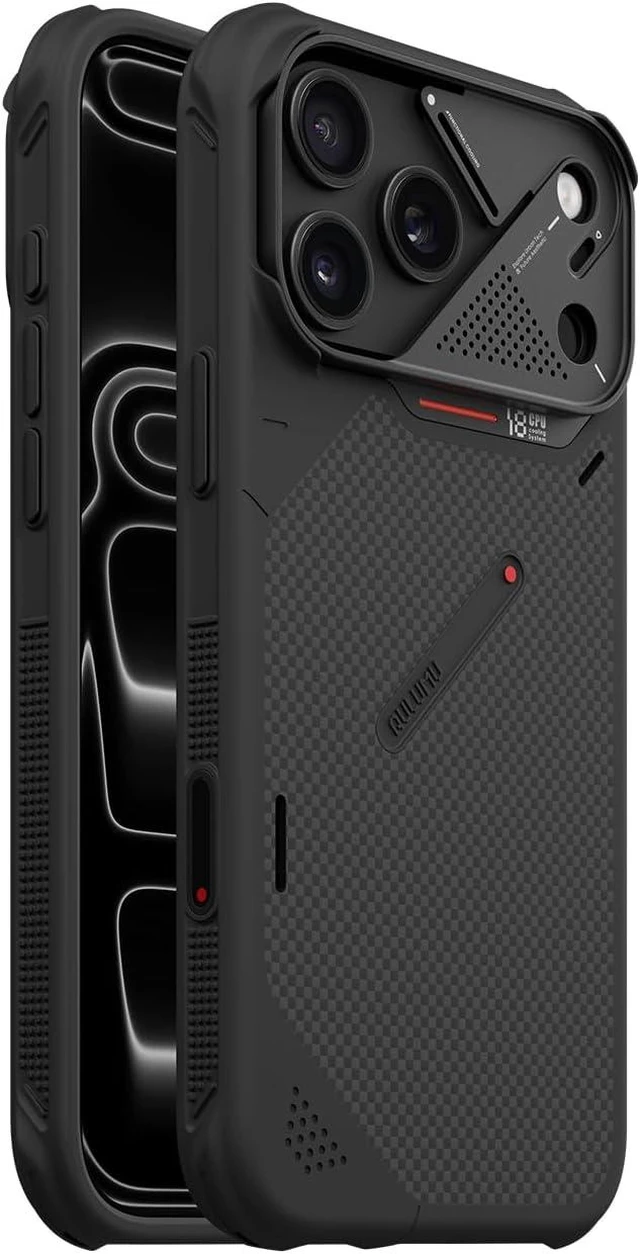 Main image of Aulumu A18 iPhone 18 Pro Armor Shockproof Aramid Fiber Case Black
MagSafe-Compatible | Heavy-Duty Protection | With Touch Buttons | Full-Frame Protection | Signature CoolHyper Tech | 1500D