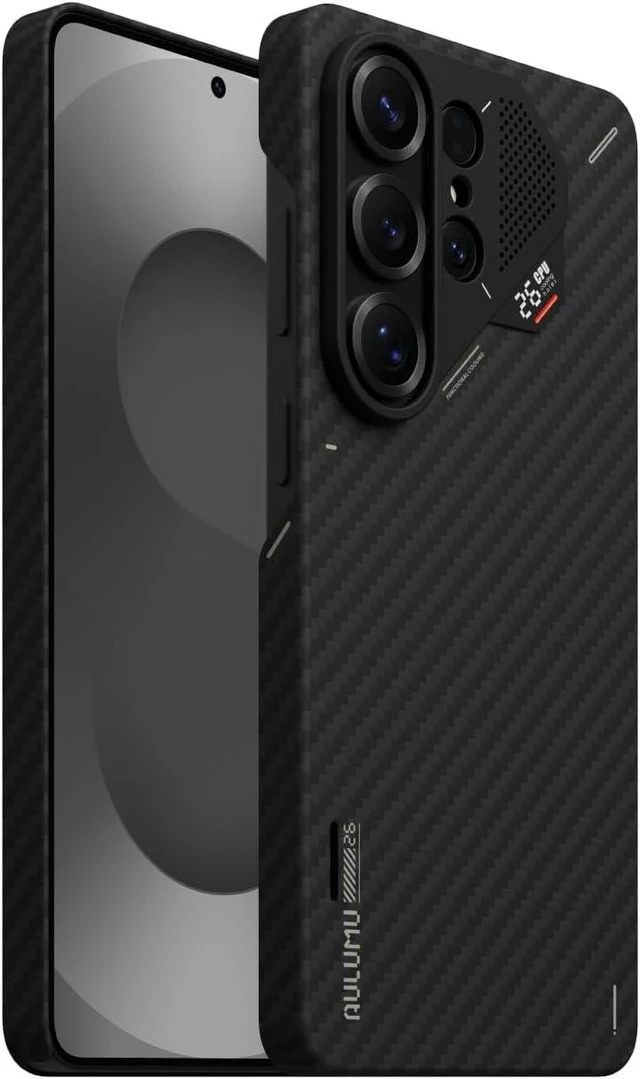 Main image of Aulumu S26 Ultra Galaxy Aramid Fiber Magnetic Case | 1500D Ultra Slim Woven | Compatible with MagSafe | Passive Cooling Samsung Galaxy S26 Ultra Case