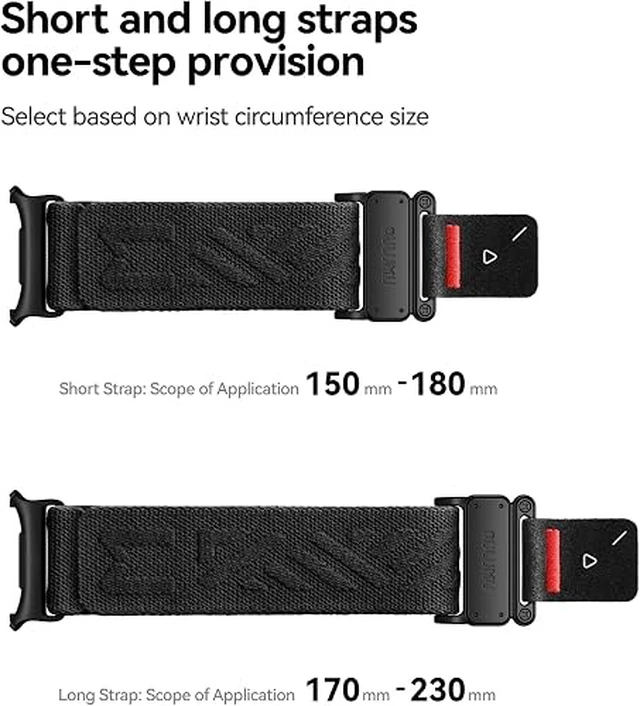 Alt view image 5 of 6 - Aulumu CS03 Titanium Galaxy Watch Ultra (2025/2024) 47MM Snap Functional Buckle Band | Luxury Embossed Texture Knit | Quick-release Design | For Samsung Watch Ultra Bands 47MM