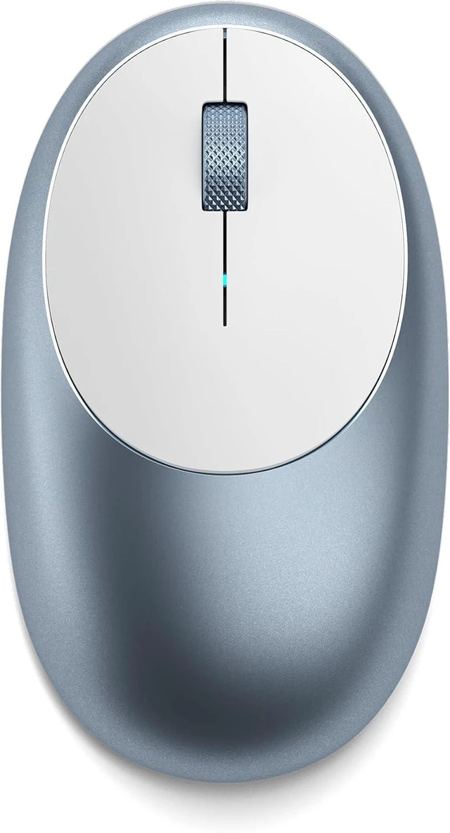 Main image of Satechi M1 Wireless Bluetooth Mouse, USB-C Rechargeable, Space Gray
Compact and portable, for MacBook, iPad, iPad mini, Mac mini, iMac, Windows Blue