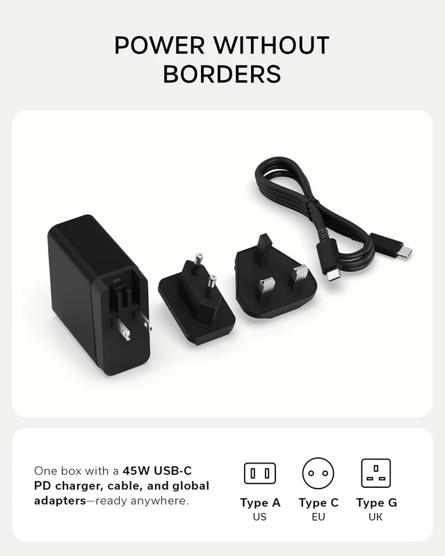 Alt view image 5 of 7 - Satechi 3-in-1 Qi2 Foldable Stand, Wireless Charging Station, Space Black
25W Magnetic Charging, 45W USB-C adapter included, for iPhone 18, Apple Watch Series 12, AirPods