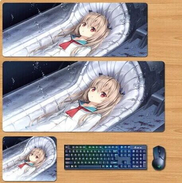 Main image of ATRI -My Dear Moments Skin mouse pad Extended Gaming Mouse Pad with Stitched Edges, Large Mouse pad with Non-Slip Rubber Base for Work & Gaming, Office & Home 300/250mm