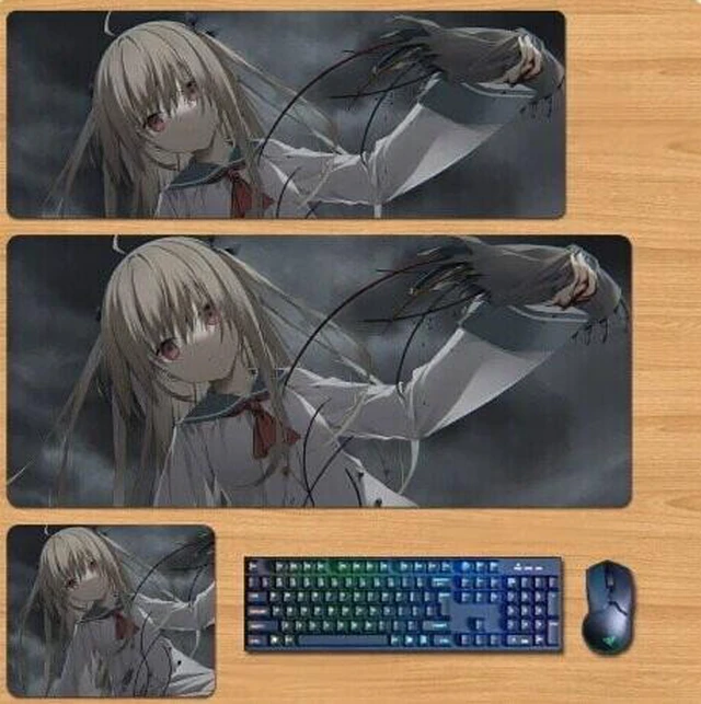 Main image of ATRI -My Dear Moments Skin mouse pad Extended Gaming Mouse Pad with Stitched Edges, Large Mouse pad with Non-Slip Rubber Base for Work & Gaming, Office & Home 300/250mm