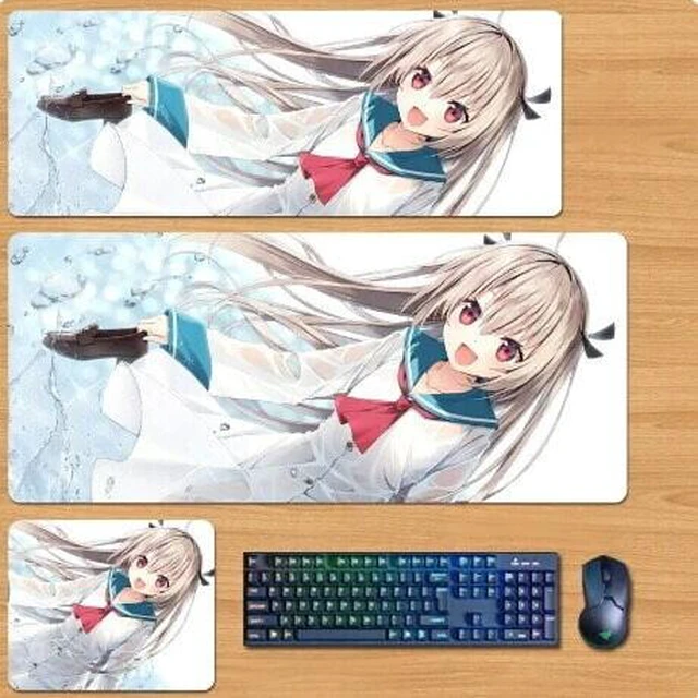Main image of ATRI -My Dear Moments Skin mouse pad Extended Gaming Mouse Pad with Stitched Edges, Large Mouse pad with Non-Slip Rubber Base for Work & Gaming, Office & Home
