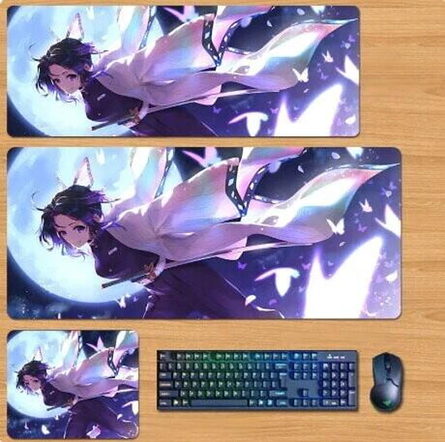 Main image of Demon Slayer: Kimetsu no Yaiba Skin mouse pad Extended Gaming Mouse Pad with Stitched Edges, Large Mouse pad with Non-Slip Rubber Base for Work & Gaming, Office & Home 300/250mm