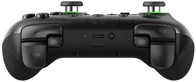Alt view image 6 of 7 - 8Bitdo Ultimate 2C Wireless Controller for Windows PC and Android, with 1000 Hz Polling Rate, Hall Effect Joysticks and Triggers, and Remappable L4/R4 Bumpers (Transparent Black)