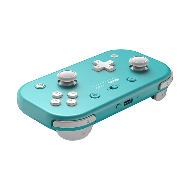 Alt view image 4 of 6 - 8BitDo Lite 2 Bluetooth Gamepad for Switch, Switch Lite, Android and Raspberry Pi (Turquoise)