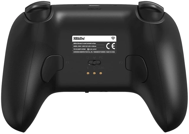 Alt view image 5 of 7 - 8BitDo Ultimate 3-Mode Controller, Hall Effect Joysticks, Pro Back Buttons, Wired Only for Xbox Series X|S & Xbox One, Compatibility with Apple, Windows & Android, Officially Licensed (Black)