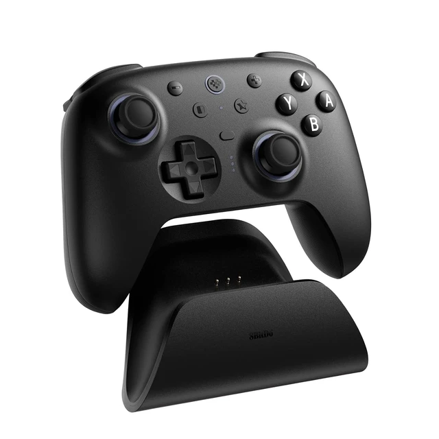 Alt view image 6 of 7 - 8Bitdo Ultimate 2 Bluetooth Controller for Switch 2, Switch & Windows,Black white