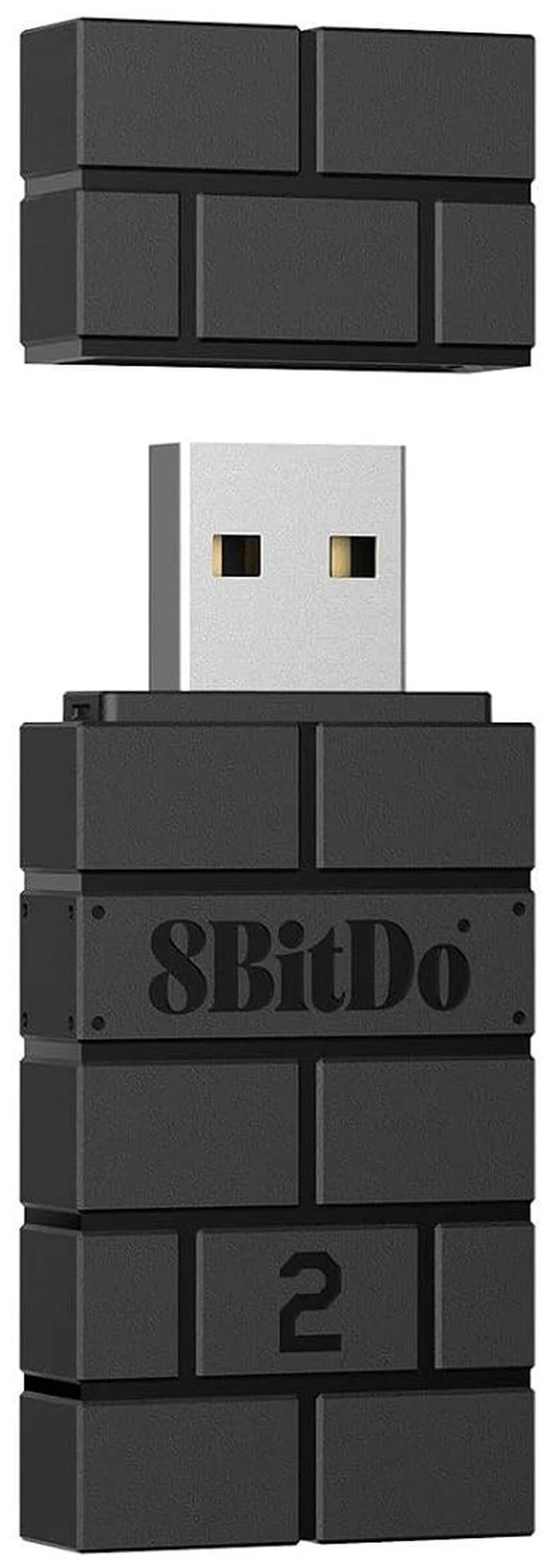 Main image of 8BitDo Wireless USB Adapter 2 for Switch 2, Windows PC, Mac & Raspberry Pi, Compatible with Xbox Series X & S Controller, Xbox One Bluetooth, Switch Pro and PS5 Controller (Black)