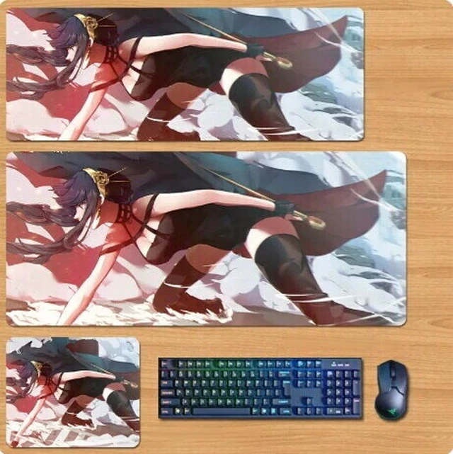 Main image of SPY×FAMILY Anya Forger Skin mouse pad Extended Gaming Mouse Pad with Stitched Edges, Large Mouse pad with Non-Slip Rubber Base for Work & Gaming, Office & Home 300/250mm