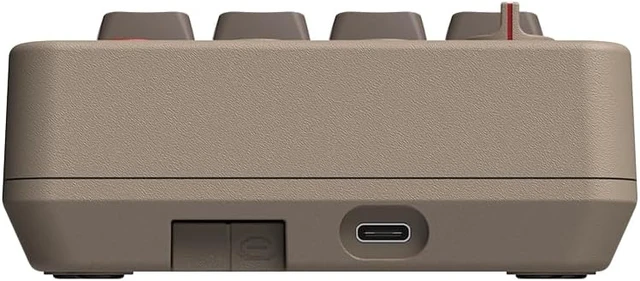 Alt view image 5 of 7 - 8Bitdo Retro 18 Mechanical Numpad for Windows & Android, C64 Edition
Bluetooth, 2.4G and Wired, Calculator Mode, Retro LED Display, Kailh Box White Switches V2