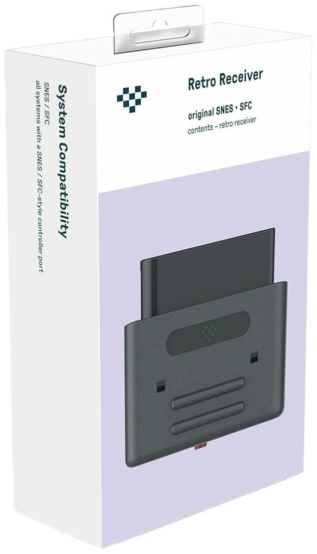Alt view image 2 of 5 - 8BitDo SNES SFC Wireless Bluetooth Retro Receiver Adapter, Compatible with Xbox Bluetooth Controller, DualShock 3, DualShock 4, DualShock 4 Pro, Wiimote, Wii U Pro, Switch Joy-Cons, Switch Pro