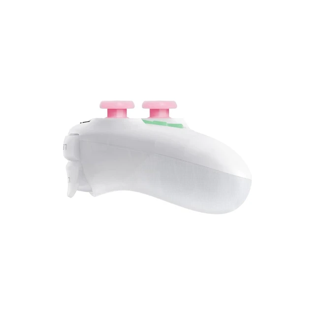 Alt view image 6 of 7 - 8Bitdo Controller White
Officially Licensed, RGB Lighting Fire Ring, Hall Effect Joysticks & Triggers, Compatible with Xbox Series X|S, Xbox One,PC Half-translucent powder