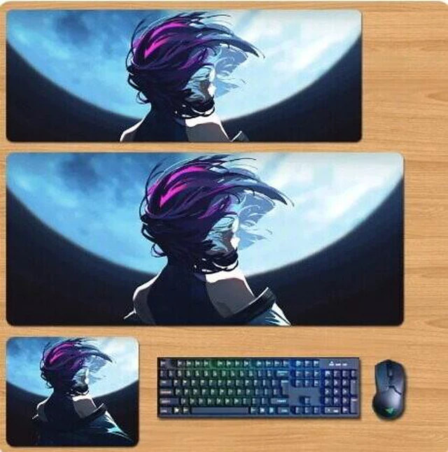 Main image of Cyberpunk: Edgerunners Skin mouse pad Extended Gaming Mouse Pad with Stitched Edges, Large Mouse pad with Non-Slip Rubber Base for Work & Gaming, Office & Home 300/250mm
