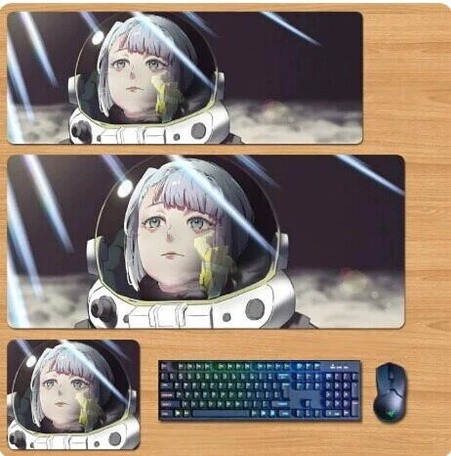 Main image of Cyberpunk: Edgerunners Skin mouse pad Extended Gaming Mouse Pad with Stitched Edges, Large Mouse pad with Non-Slip Rubber Base for Work & Gaming, Office & Home 300/250mm