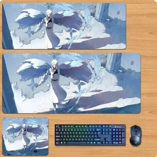 Main image of BLEACH Skin mouse pad Extended Gaming Mouse Pad with Stitched Edges, Large Mouse pad with Non-Slip Rubber Base for Work & Gaming, Office & Home 300/250mm
