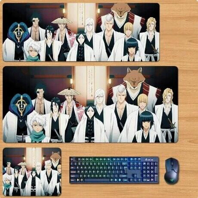 Main image of BLEACH Skin mouse pad Extended Gaming Mouse Pad with Stitched Edges, Large Mouse pad with Non-Slip Rubber Base for Work & Gaming, Office & Home 300/250mm